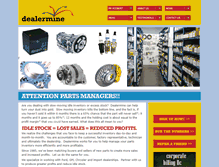 Tablet Screenshot of dealermine.com